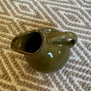 Cute Olive Green Creamer